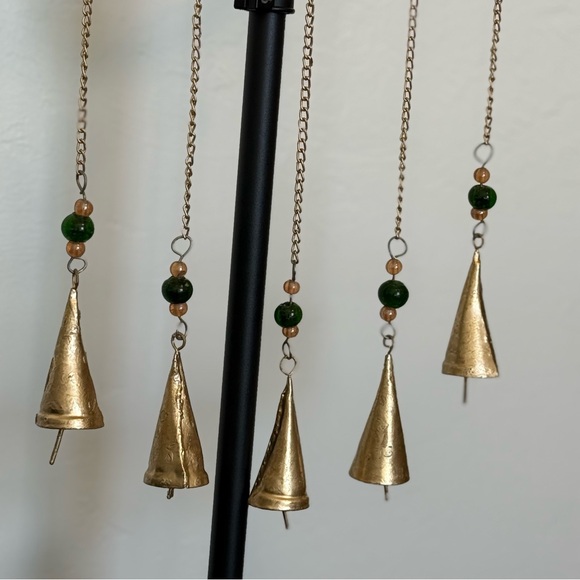 Handcrafted Hummingbird Wind Chime – Glass Beaded Boho Decor - Picture 6 of 10